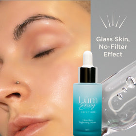 LumEnvy lightweight, non-greasy finish image shows easy layering in routines.