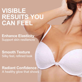 Lumera Bust Lift Oil dropper for precise chest care.