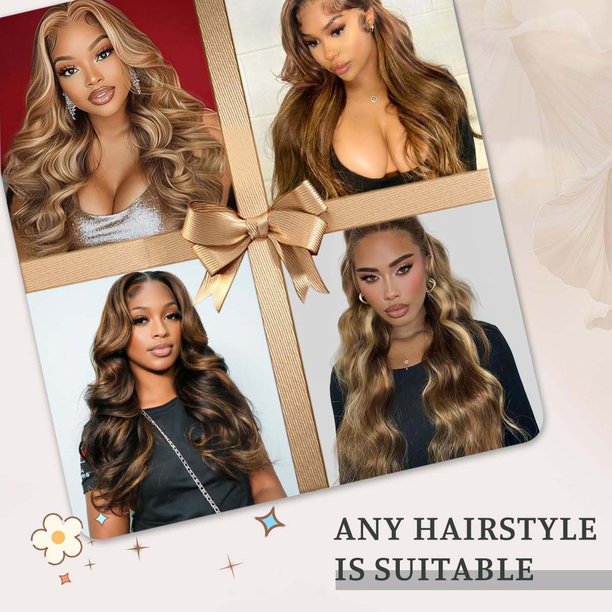 LUMIERE 180% density for full, luxurious volume.