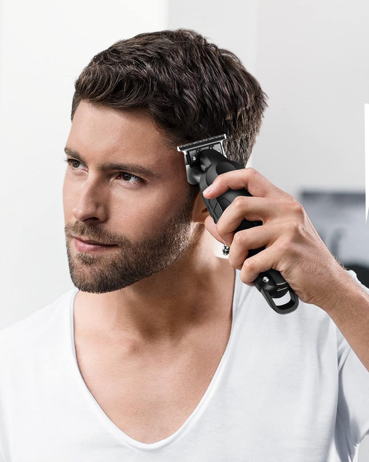 Lumiflexa Pro trimmer barber kit setup for professional results.