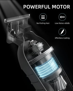 Lumiflexa Pro trimmer charging via USB-C for quick power.