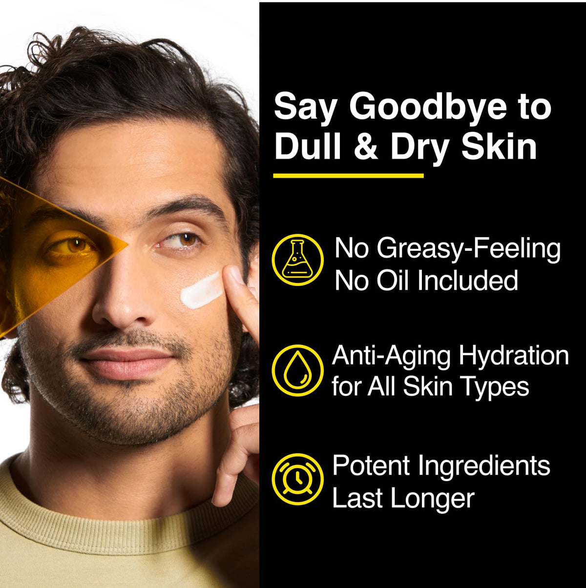 Lumin Charcoal Face Wash Daily Detox cleanses the skin to prep for shaving.