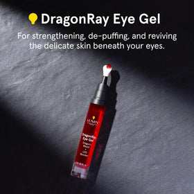 Lumin DragonRay Hyaluronic Acid close-up emphasizing hydration.