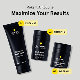 Lumin Instant Dark Circle Corrector with hyaluronic acid for hydration around eyes