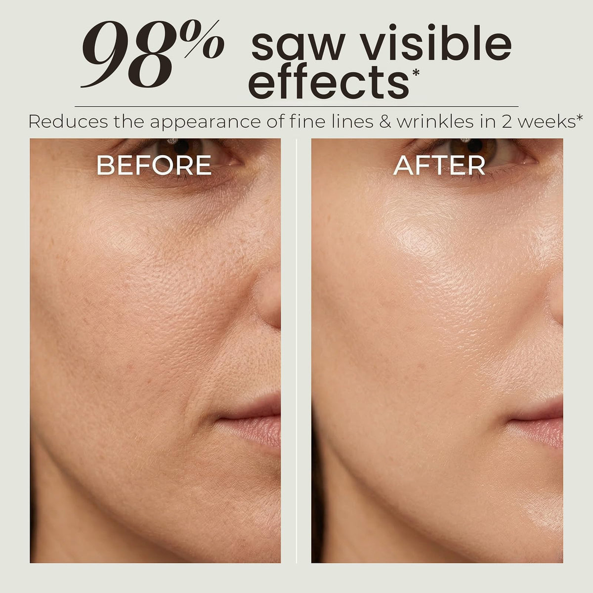 Luminaro bee venom cream pump showing easy, mess-free application.
