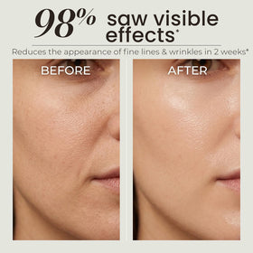 Luminaro bee venom cream pump showing easy, mess-free application.