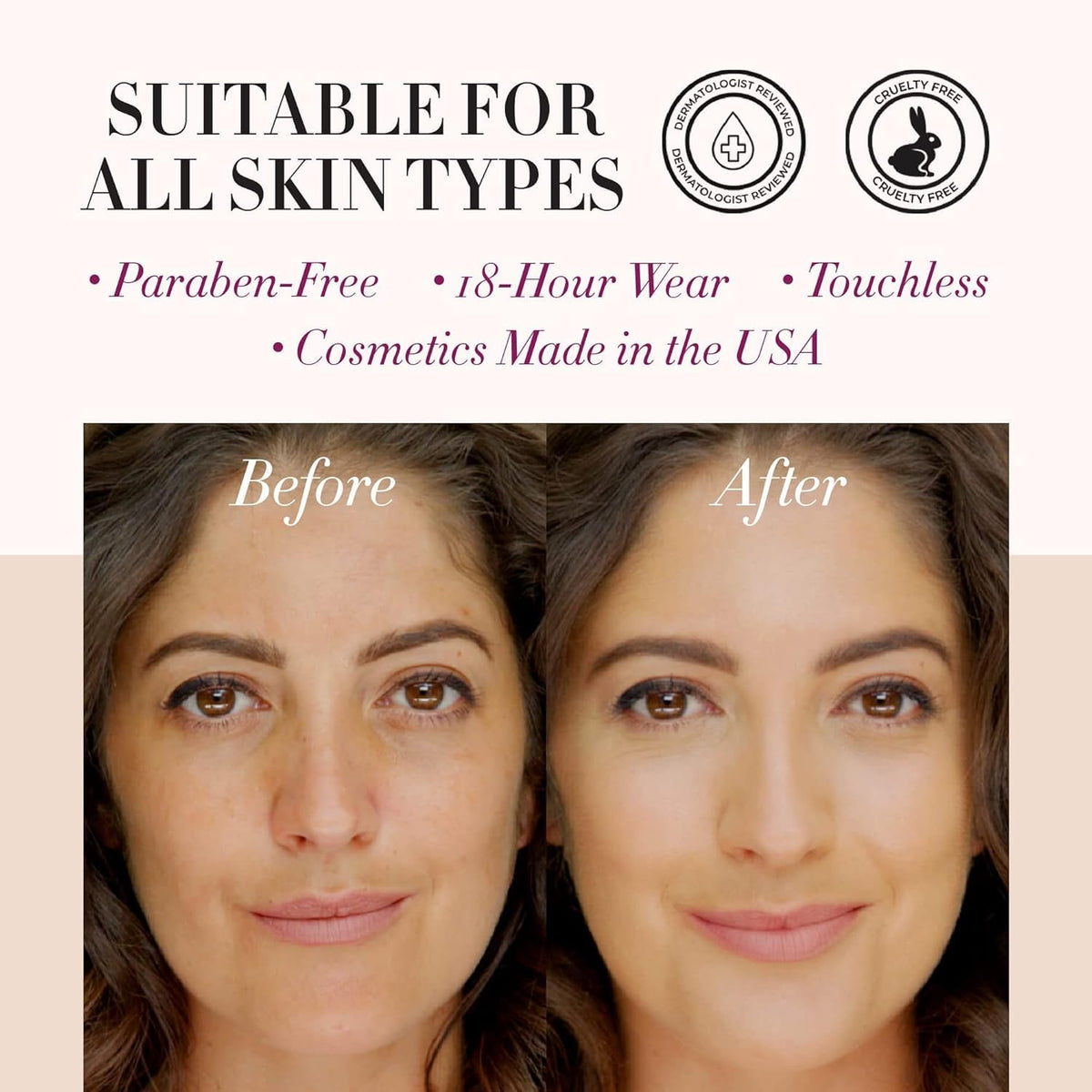 Luminess Air Icon blush: natural, radiant cheek color in airbrush format.