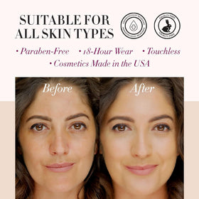 Luminess Air Icon blush: natural, radiant cheek color in airbrush format.