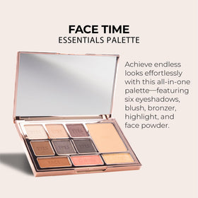 LUMINESS Face Time Powder Foundation to set the complexion