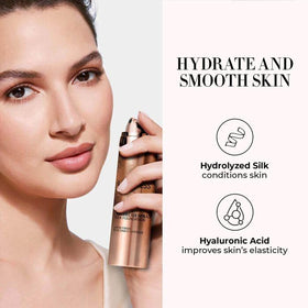 Luminess humidity-resistant formula stays put from morning to night.