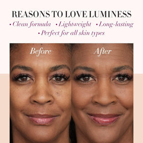 Luminess hydrolyzed silk hydration helps skin stay smooth and moisturized.