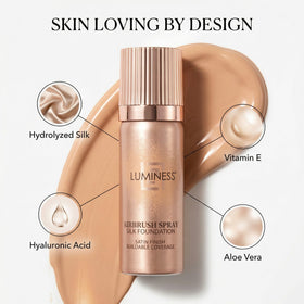 Shade Light Warm swatches show matching color on skin.
