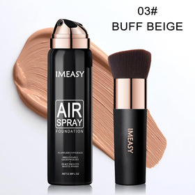 Lumiyou Airbrush Foundation Blend on Skin demonstrates seamless natural finish.