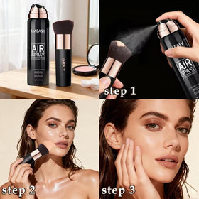 Lumiyou Airbrush Foundation Spray full coverage with a lightweight feel.