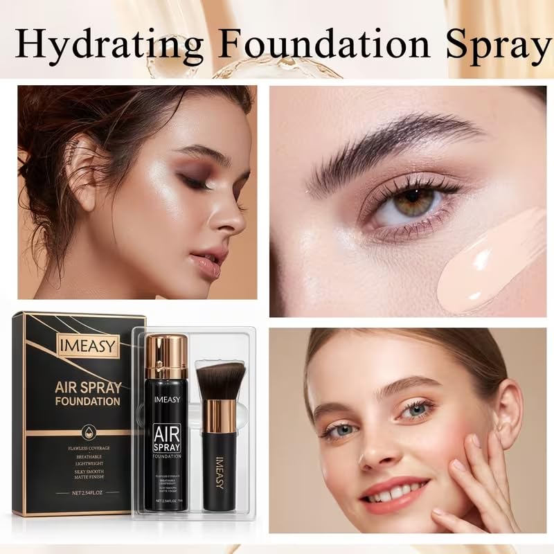 Lumiyou Airbrush Suitable for All Skin Types communicates comfortable wear.