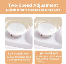 Lumzist nail clipper complete kit includes cleaner brush and USB-C cable.