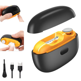 Lumzist electric nail clipper front view for safe at-home grooming.