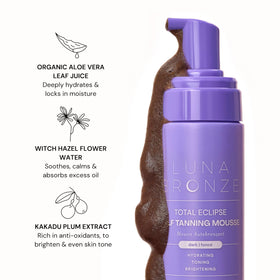 Luna Bronze Kakadu Plum balances complexion for an even look.