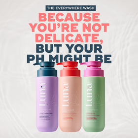 Luna Daily Hydrating Everywhere Wash pump dispenser setup