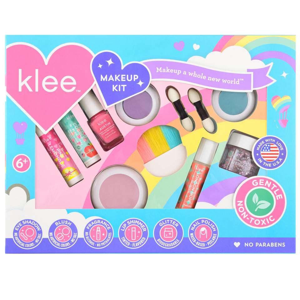 Luna Star Klee eye shadow palette with Sugar Hill Bloom and Cascade Twist for playful color