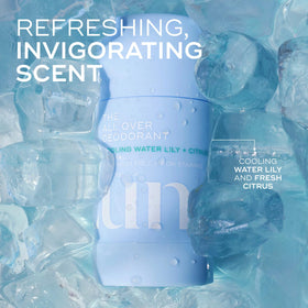 Luna Daily All Over Deodorant Stick dries cleanly with no staining.