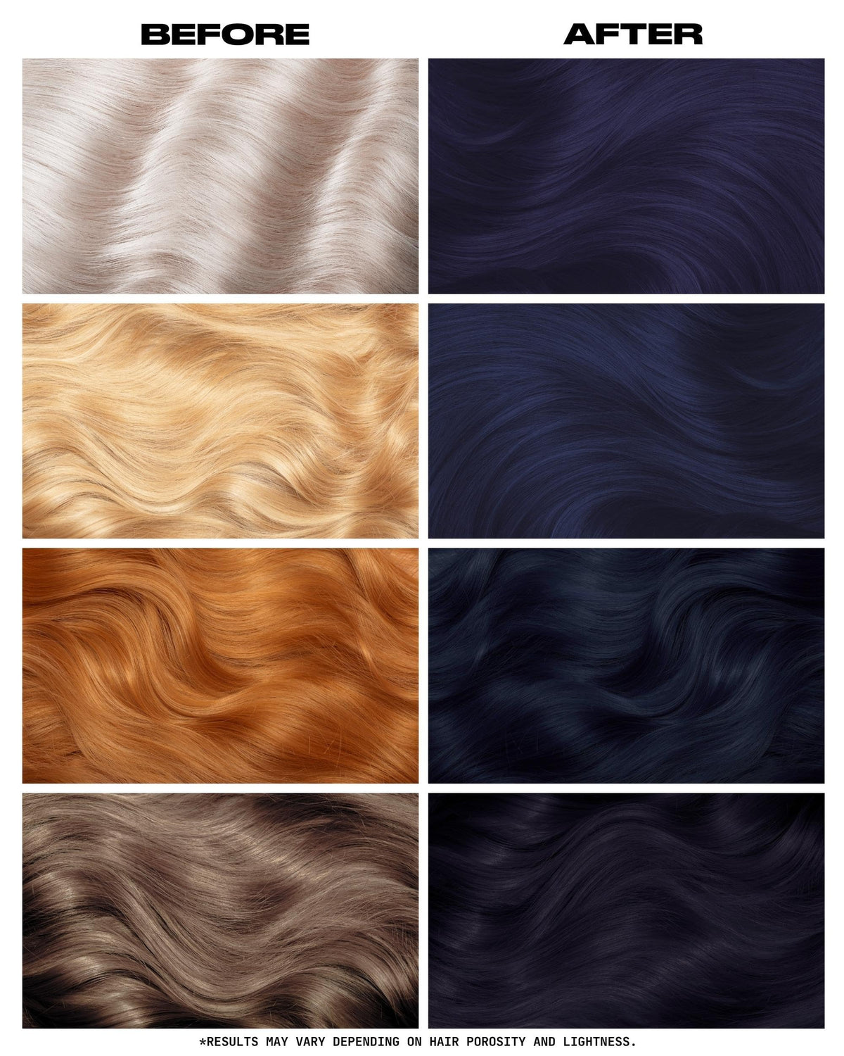 Vivid pigment swatches showing Lunar Tides color range.