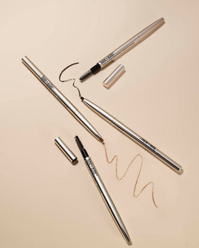 Lune+Aster Brow Pencil made in Japan for precise application.