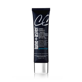 Luneaster CC Cream SPF 50 bottle offering lightweight, even coverage for radiant skin