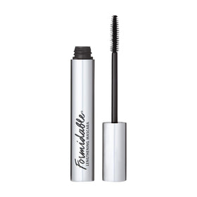 Lune+Aster Formidable Lengthening Mascara brush close-up with short bristles for precise definition.