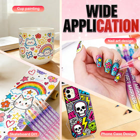 LuneHe life beginner-friendly nail art pens for easy DIY manicures