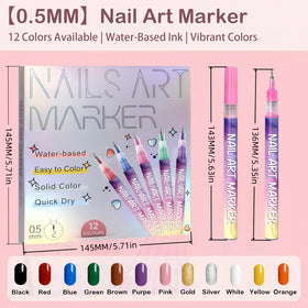 LuneHe life gift-ready nail art pens ideal for nail art lovers