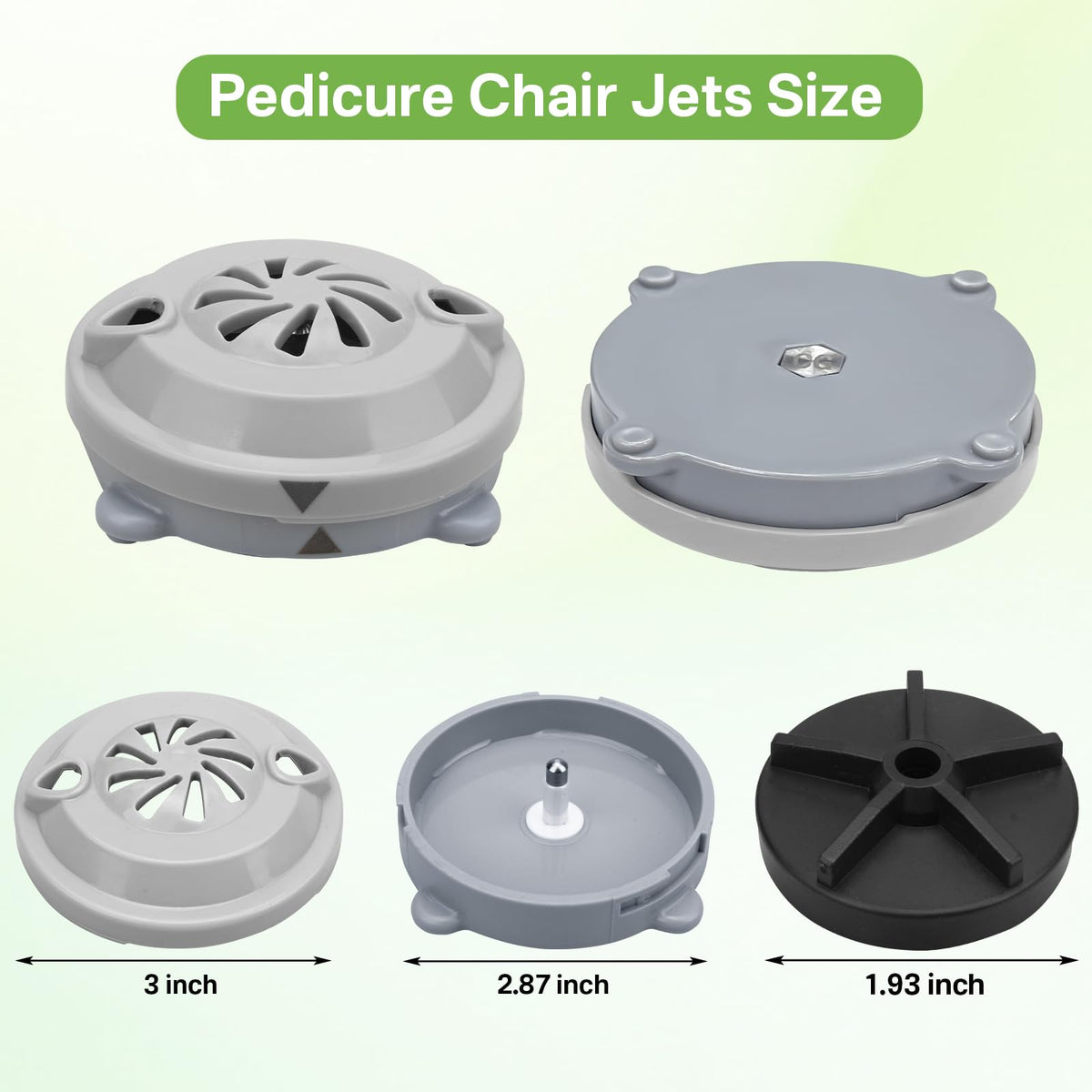 Luojiedejinbiao BF-004 magnetic head cover for pedicure chairs