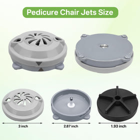 Luojiedejinbiao BF-004 magnetic head cover for pedicure chairs