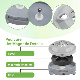 BF-004 magnetic impeller component for pipeless spa jets