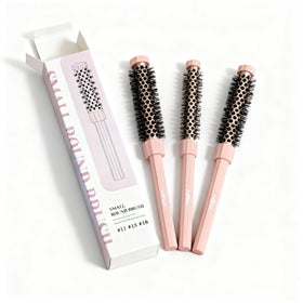 LuottsCare gentle scalp massage while brushing for comfortable styling.