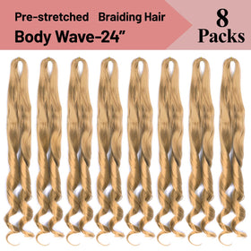 Luoyudu synthetic crochet hair extensions 24 inch lightweight feel for comfortable wear