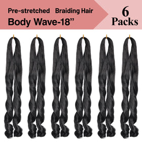 Luoyudu synthetic french curl crochet hair ready for immediate installation