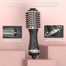 Compact 2-inch LURA brush, lightweight for on-the-go use.