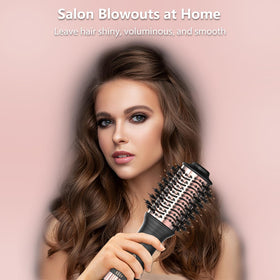 Tangle-free bristles reduce snagging and scalp irritation.