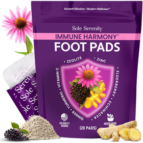 Lure Essentials Sole Serenity foot pads in use convey calming end-of-day ritual.