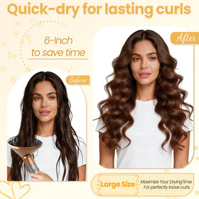 Travel-friendly, compact Luresta diffuser for on-the-go styling