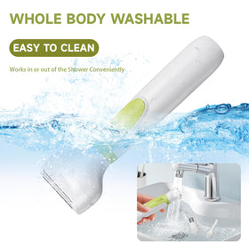 Lurini armpit trimmer head makes quick underarm grooming possible.