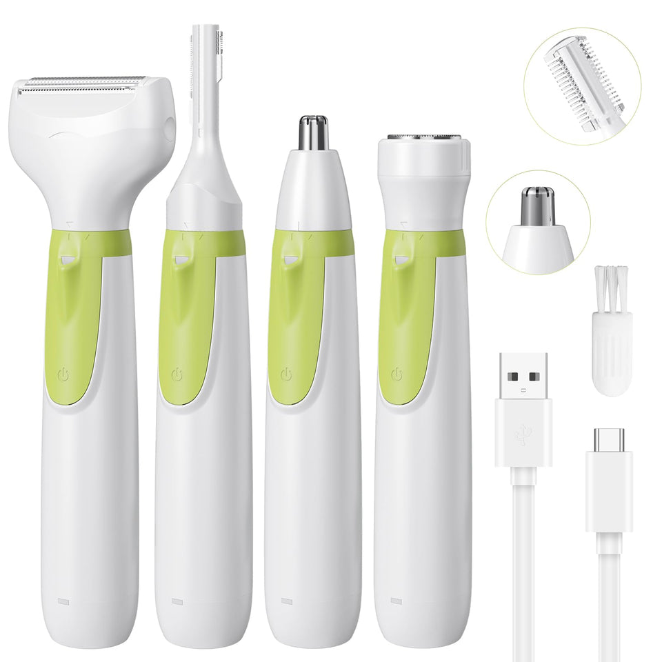 Lurini 5-in-1 razor foil shaver head for quick, smooth body shaving.