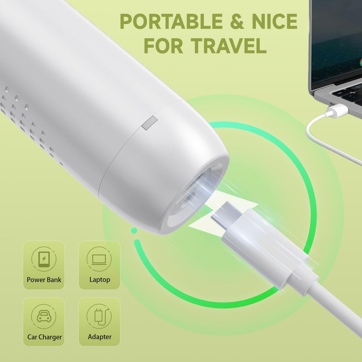 Lurini nose hair trimmer head keeps nostrils tidy and neat.