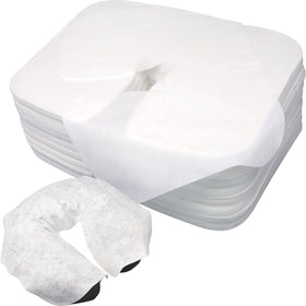 Luriseminger face cradle cover 500-count pack keeps tables clean for sessions.