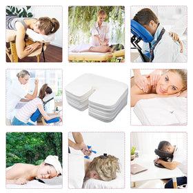 Luriseminger wrinkle-free cotton cover maintains comfort on clients.