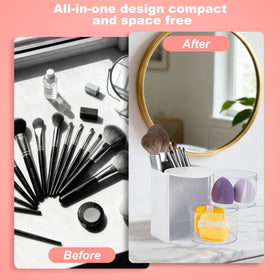 Luscinia daily vanity companion blends style with practical storage