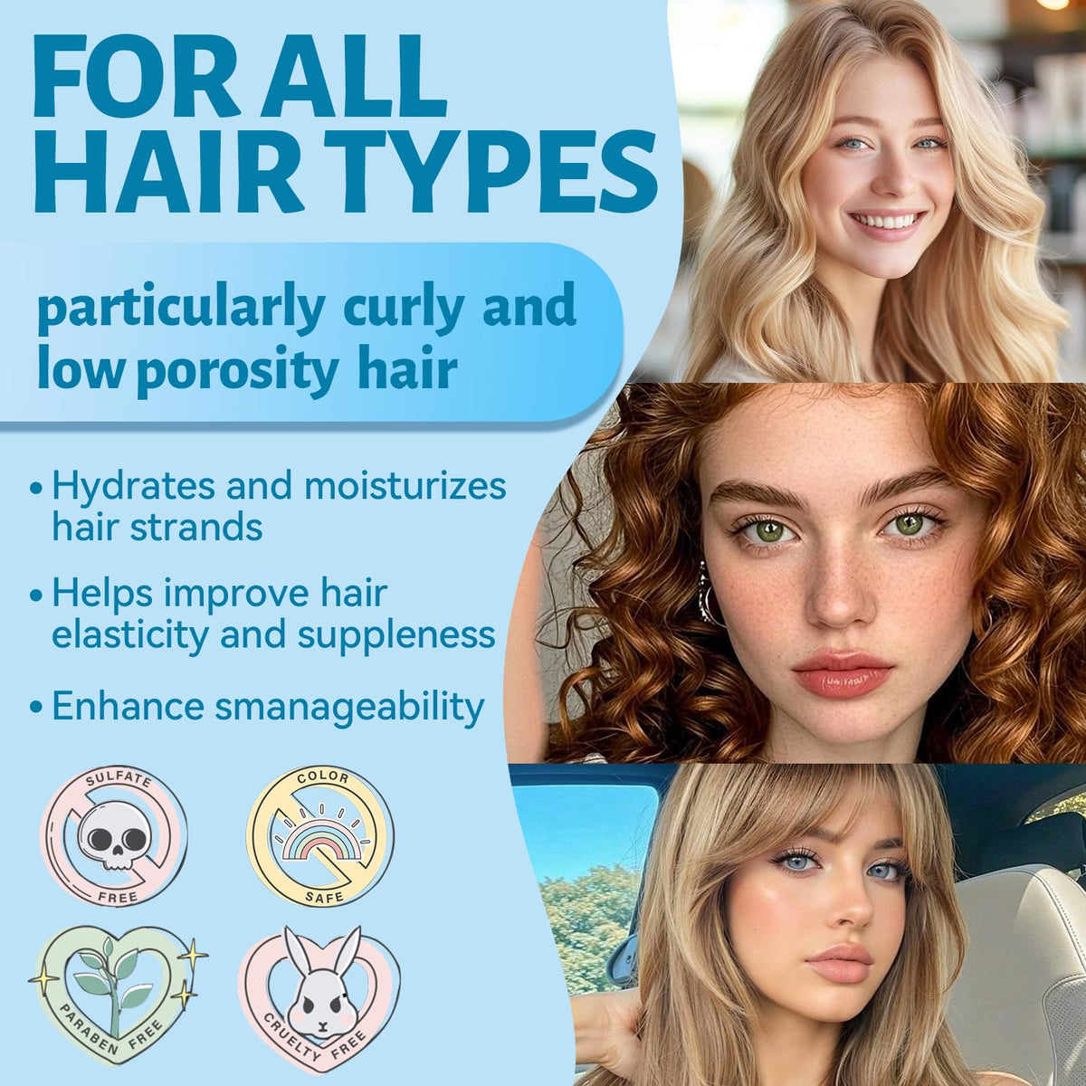 LUSETA avocado and coconut oils penetrating to nourish and strengthen strands.