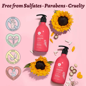L Luseta product on bathroom shelf for daily self care