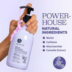 Luseta conditioner pump action ready for easy mess-free daily use
